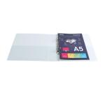 Classeur 2 anneaux cartonné Exacompta KreaCover® personnalisable A5 - Dos 3,6 cm blanc