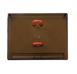 <p>Brauner Kunststoffsockel für Blockpratic - Braun</p>