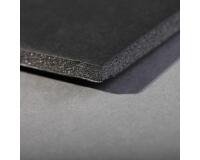Carton Mousse 6 feuilles 100x140cm 3mm - Noir