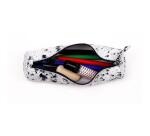 COSMICUIR DAIM Trousse ronde Ø5,5x22 cm Bleu foncé