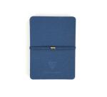 Accordion Book carnet accordéon 9F A6 300g - Bleu