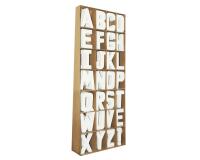 Présentoir plein 85 lettres 20,5cm - Kraft