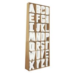 Présentoir plein 85 lettres 20,5cm - Kraft