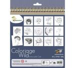 Wild 5 colouring book - Blue