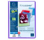 Display Book KreaCover PP A4 60Pkt Ast - Assorted colours