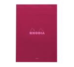 Bloc agrafé Rhodia Couleurs Prune N°18 A4 21x29,7 cm - Prune - New - Prune