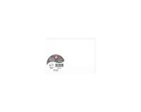 Paquet de 25 cartes pliées Pollen 110x155mm 210g/m2 - Blanc