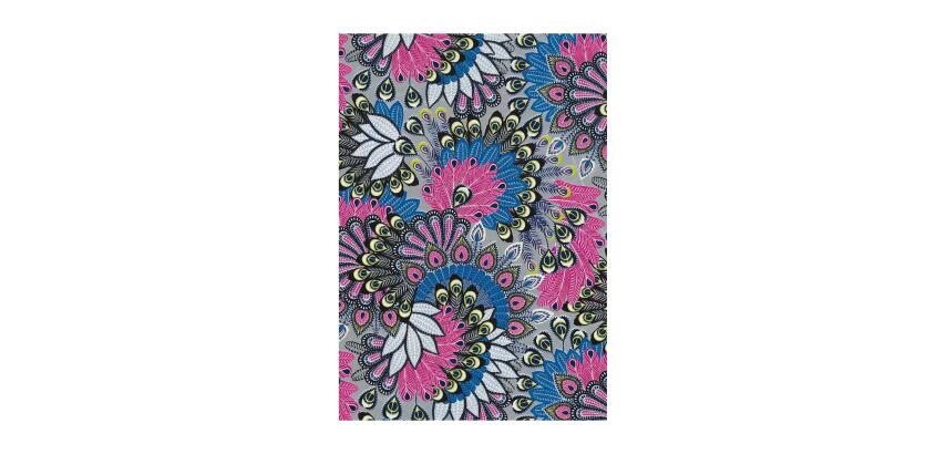 538 - Pochette 20 feuilles Décopatch - Violet
