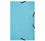Chemise 3 rabats à élastiques Aquarel + 25 fiches bristol 125x200mm - 4 couleurs assorties - Couleurs assorties
