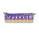 Trousse holographique ronde Ø7x22 cm violet - Violet