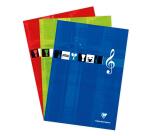 Clairefontaine Music Pad Glued on top A4 - Assortment
