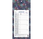 Calendrier mensuel Mini Labo avec feuillets détachables 13 x 23 cm sur support plaque imprimée 16 x 33 cm 2027 - Visuels assortis