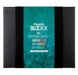 BLOCKX Wooden Box of 36 Soft Pastels - Assorted