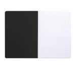 Cahier piqué Rhodia Classic 21x29,7 cm 96 pages petits carreaux 5x5 non détachables 80g - Noir