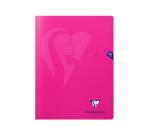 Heft Mimesys, 24x32 cm, 48 Blatt 90g, kariert 5/5, Einband aus Polypropylen
