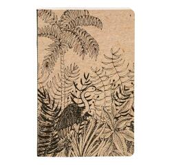 Le Cerisier Blanc, Notizheft mit Fadenbindung 11x17 cm, 32 Blatt liniert, sortiert