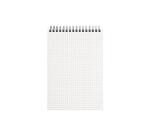Bloc Pupitre reliure intégrale en-tête 10,5x17cm 160 pages détachables petits carreaux - Assortis