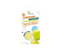 Set de 3 tampons mousse - Vert