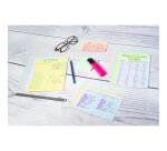 Pk 100 Exa Record Cards 100x150 5/5 Ast - Assorted colours