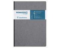 Cahier brochure Age Bag A4 192 pages petits carreaux - Gris