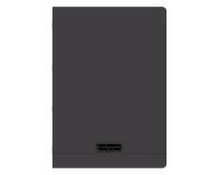 Cahier piqué 8000 POLYPRO A4 192 pages grands carreaux 90 g - Noir