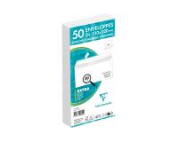 Paquet de 50 Enveloppes Blanches DL-110x220mm - Auto-Adhésives - 80g/m2 - Caisse de 2000 enveloppes. - Blanc