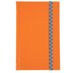 Carnet Iderama 170x110, 192 pages lignées - Orange