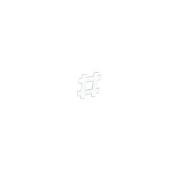Hashtag 20,5cm - Blanc