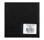 Goldline carnet rembordé rigide 50F 10x10cm 140g - Blanc