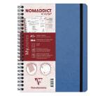 Clairefontaine Nomaddict My Notes Notebook - A5+ - Lined - 90gsm - Blue