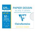 Grained Drawing Paper Pouches 24x32 125g