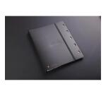 Exabook Rhodiactive rechargeable reliure intégrale A4+ 160 pages ligné+MC 80g - Noir