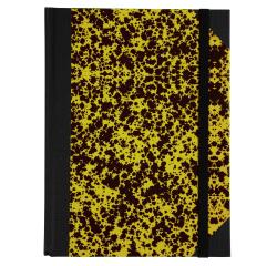 Marble Notebook 220x170, 192 lined pages - Khaki