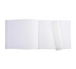 Screwbin album 40p. white 37x29cm KRAFT - Design