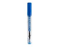DARWI Marqueur Peinture sur Céramique à Froid Pointe Conique Fine 2mm - Bleu