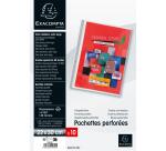 Paquete de 10 fundas multitaladros en polipropileno para EXAGRAPHIC A4 - Incoloro