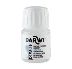 DARWI Glasmalfarbe, Flakon 30ml, Weiß - Weiß