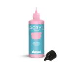Darwi Flacon de 80 ml de Peinture Acrylique Universelle Nacrée - Rose