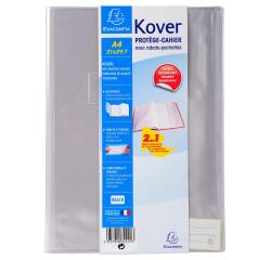 Protector-cuadernos Kover ® translucidos A4 (21x29,7cm) - Incoloro
