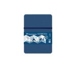 Accordion Boek accordeonboek 9F A6 300g - Blauw