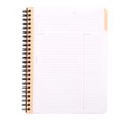 Meeting book Rhodia Classic reliure intégrale O&B 16x21 cm 160 pages détachables 90g - Assortis