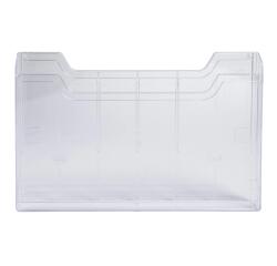 Clasificador de pared - A4 Horizontal - 1 compartimiento - 29,7 x 21 cm - 38x337x213 mm - Cristal