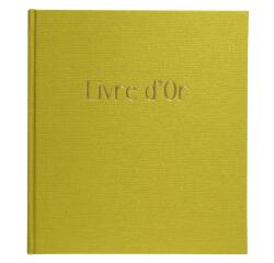 Livre d'or 140 pages tranche or Pop'N Co