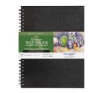 Delta Series, Skizzenbuch mit Spiralbindung, 25 Blatt 22,9x30,5cm 270g - Elfenbein