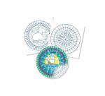Graffy Pop Mandala, Garçon - Bleu