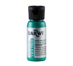 DARWI 50 ml Bottle of Pearly Textile Paint - Pearly Emerald