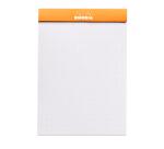 dotPad - bloc agrafé Rhodia N°12 8,5x12 cm dot 80 feuillets 80g - Orange