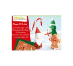 Boîte créative, Pliages de Noël 3D - Rouge
