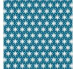 Alliance 60g, rl 50x0,7m Flocons Bleu - Bleu