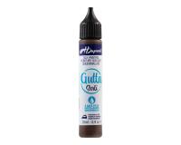 Gutta/Serti auf Wasserbasis, 25ml, Schokoladenbraun - Schokoladenbraun